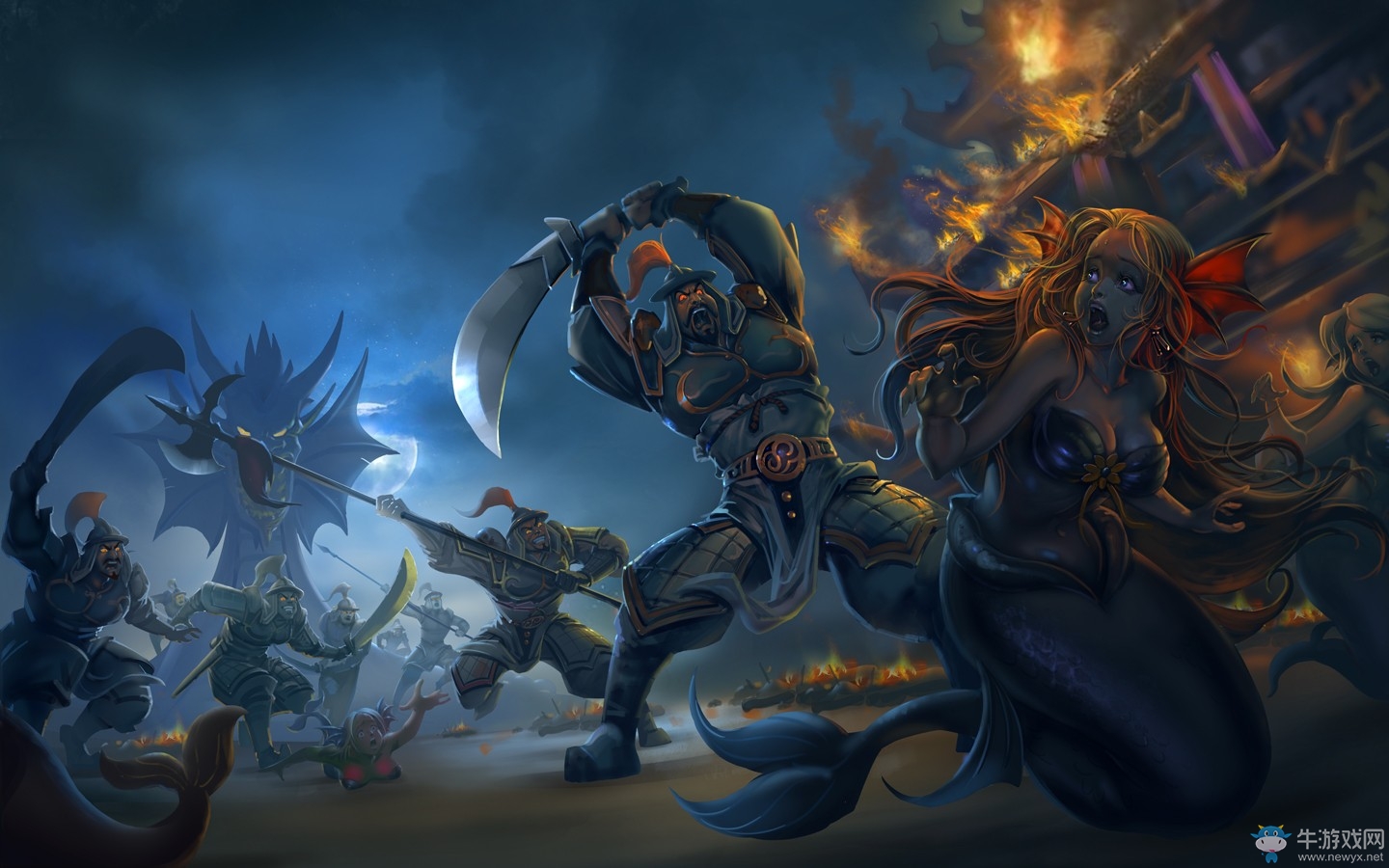 《龍武2》12.15海底吃雞壁紙