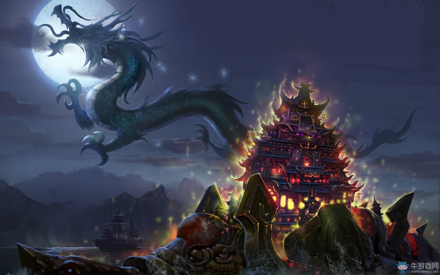 《龍武2》12.15海底吃雞壁紙