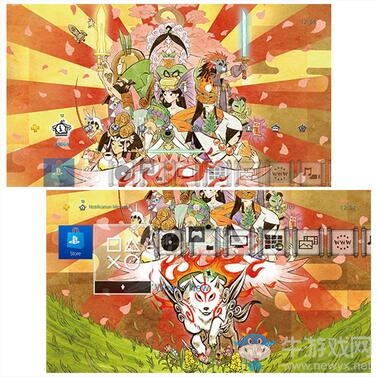 《大神：絕景版》特典介紹 原創(chuàng)精美PS4主題