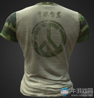 《絕地求生》國服限定T恤曝光！龍紋青花瓷臉譜亮相