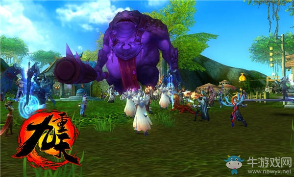 《九重天》新服“靈渚古墟”今日15時火爆開啟