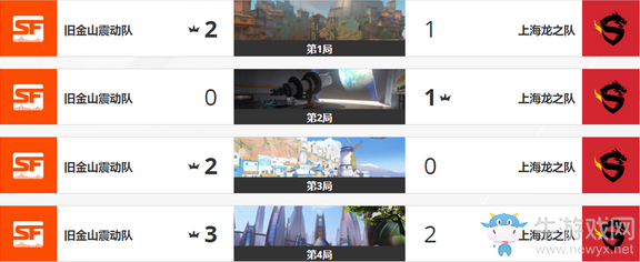 暴雪瑣事錄：守望先鋒上海龍之隊 不敵舊金山震動隊