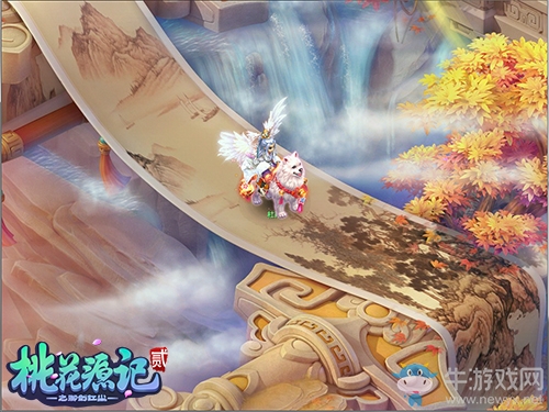 喜迎新春《桃花源記2》微笑天使“踏雪”來襲