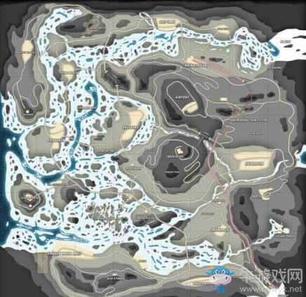大神自制《絕地求生：大逃殺》雪地地圖 細(xì)節(jié)堪比官方