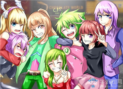 六年夢想同人路《夢想世界》臺灣妹子繪畫圖集