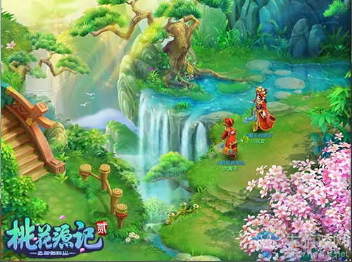 《桃花源記2》新服“國色天香”美女如云