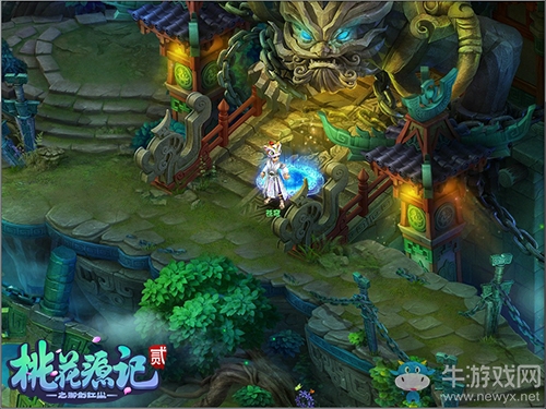 獅象搏兔《桃花源記2》至尊服戰(zhàn)榮耀開啟