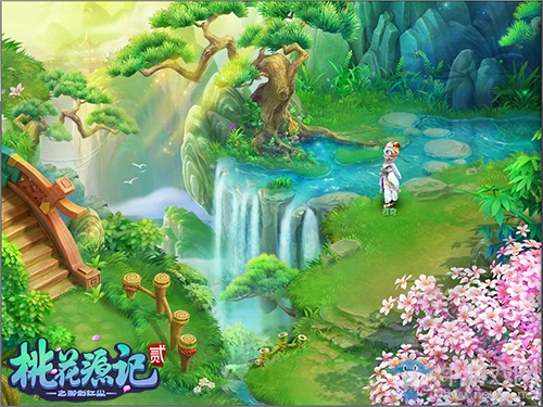 《桃花源記2》初夏新服“春風(fēng)化雨”清涼開(kāi)啟中