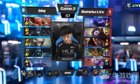 《LOL》LCK夏季賽第一周Day3：HLE 2-0 bbq賽后速報