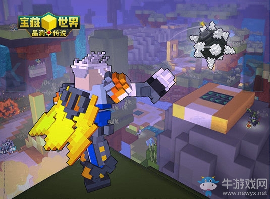 方塊大亂斗《寶藏世界》將推出吃雞玩法