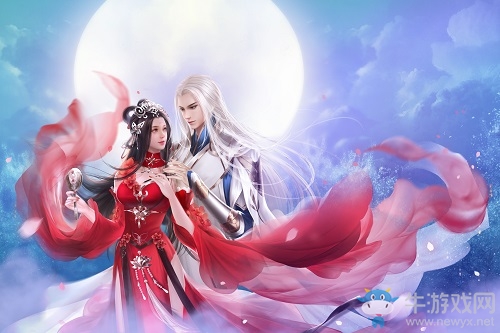 月下盟心，《風(fēng)起長安》情緣海報首發(fā)