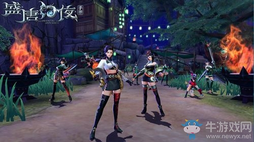 百變?cè)煨驮忈寕€(gè)性盛唐《盛唐幻夜》手游時(shí)裝搶先看