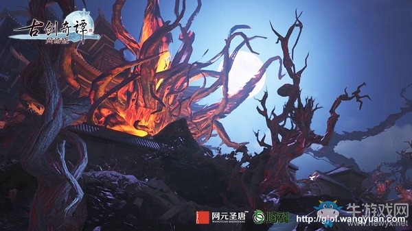 預(yù)告視頻曝光，《古劍奇譚網(wǎng)絡(luò)版》秘境“夢魘慈恩寺”拯救孩童的恐懼