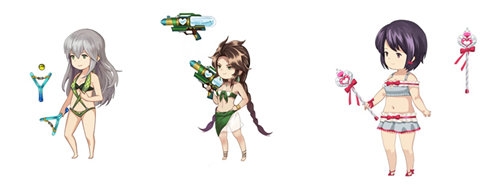 Q萌軟妹紙《姬魔戀戰紀》q版戰姬欣賞