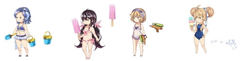 Q萌軟妹紙《姬魔戀戰紀》q版戰姬欣賞