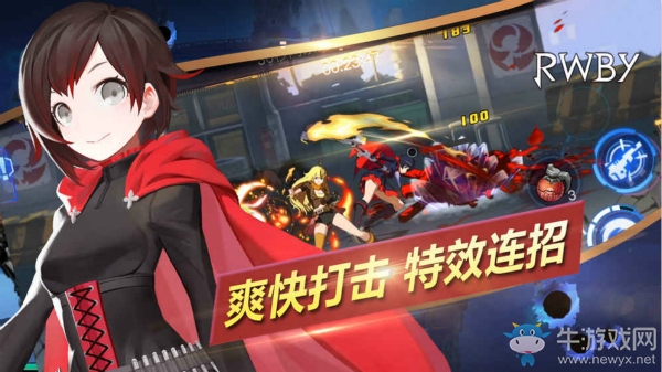 RWBY小隊戰斗再開《RWBY》今日激燃開測