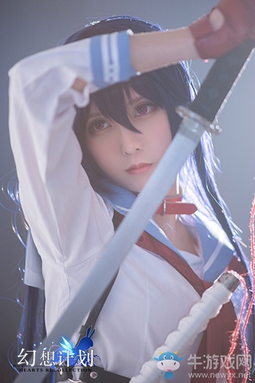 《幻想計劃》霜COS 校服太刀的成長史