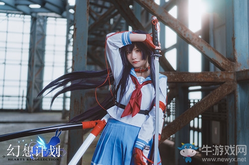 《幻想計劃》霜COS 校服太刀的成長史