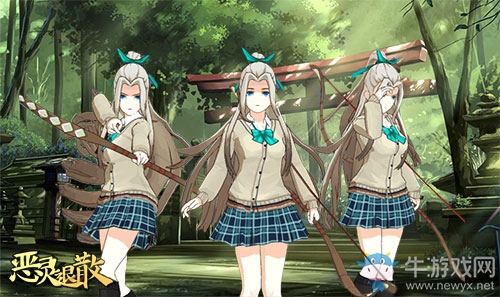 學(xué)院制服 《惡靈退散》JK弓道師時(shí)裝上線