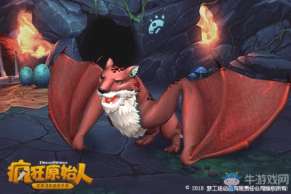 黑蝠豹、蛙眼豚《瘋狂原始人》手游絕密寵物曝光