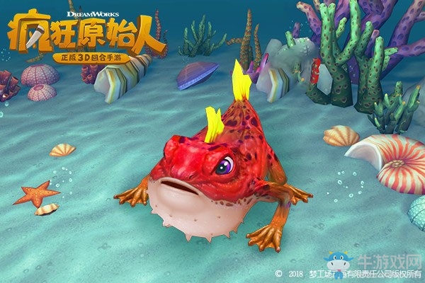 黑蝠豹、蛙眼豚《瘋狂原始人》手游絕密寵物曝光