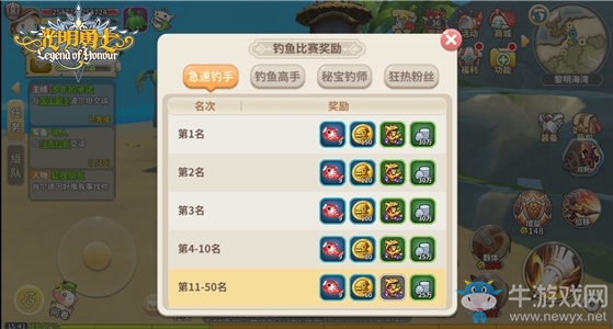 征服盧米婭水域《光明勇士》漁童職業(yè)簡介