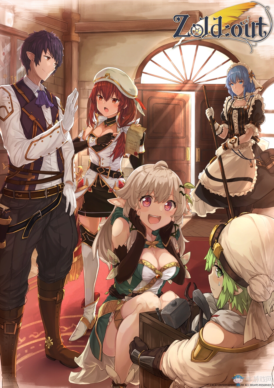 RPG手游新模式《完售物語》輕小說式劇情推進展開！