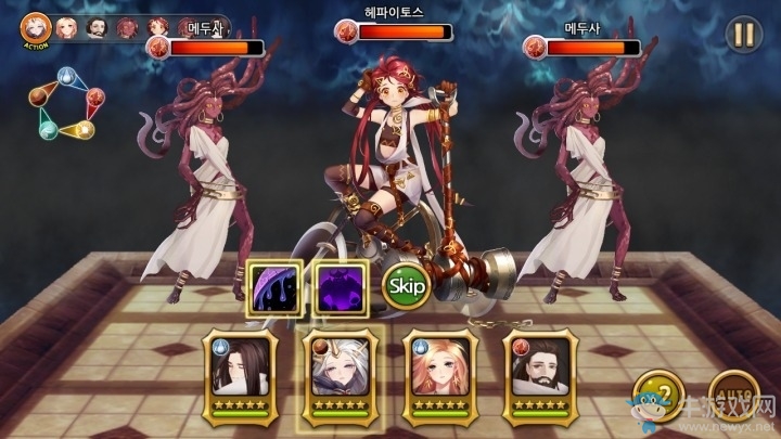 二次元回合制 RPG《God of Heroes》現(xiàn)已推出