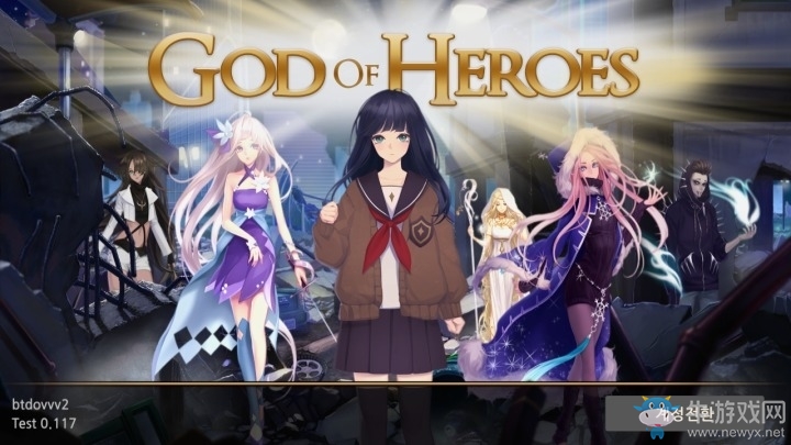 二次元回合制 RPG《God of Heroes》現(xiàn)已推出