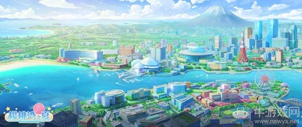 歡迎來到櫻桃灣 《AKB48櫻桃灣之夏》場(chǎng)景原畫首曝
