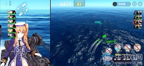 3D艦姬海戰手游《蒼藍誓約》App Store預訂開啟