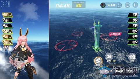 3D艦姬海戰手游《蒼藍誓約》App Store預訂開啟