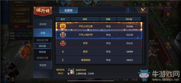 夢三國手游：新王登基！競技戰力排名更新 軍團出征再添福利