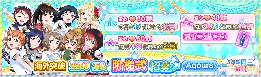 《LoveLive！學(xué)園偶像祭》海外2200萬(wàn)人突破紀(jì)念！