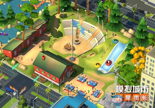 享受露營的閑情逸趣 《模擬城市：我是市長》一大批戶外建筑來襲