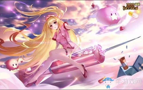 《300英雄》金色之暗新皮膚：護士裝原畫首曝