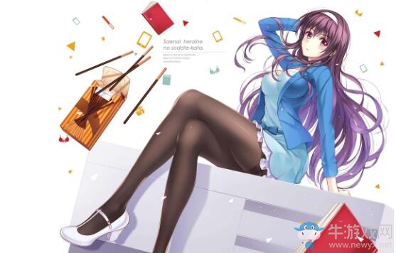 二次元誘人美腿少女圖賞 大長腿讓人把持不住!