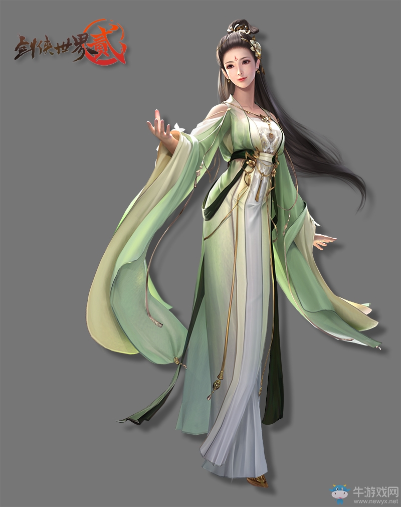 風華傾國 《劍俠世界2》手游全新外裝設定曝光