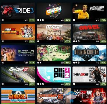 steam每日特惠：Sport Sale和RAW FURY GAMES發(fā)行商特賣