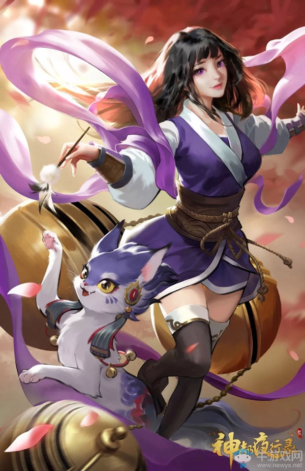 我叫夏鈴，請多多關(guān)照！《神都夜行錄》全新SSR夏鈴妖靈介紹