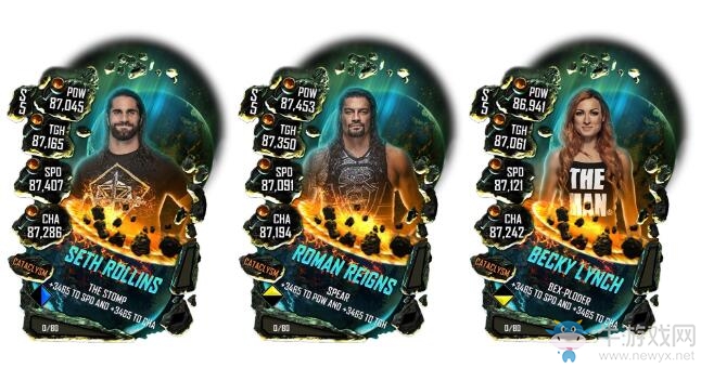 《WWE SuperCard》中即將推出新等級“災變”