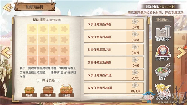 《食之契約》新區(qū)預(yù)約獎勵&老玩家回歸福利登場