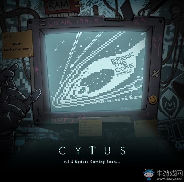 雷亞近日釋出《Cytus II》2.4版本預(yù)覽更新圖