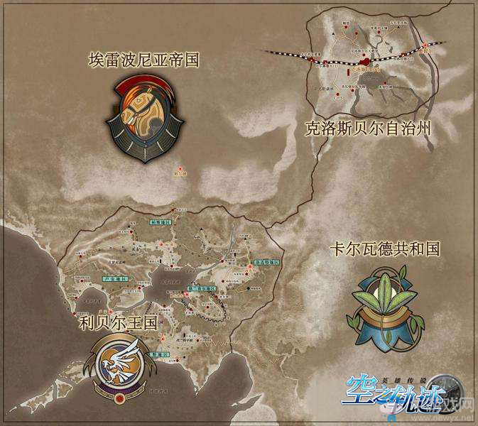 《空之軌跡》手游人物關(guān)系一圖流，萌新看了都秒懂