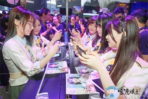 東方玄幻未來可期 GNZ48助陣《雪鷹領主》手游亮相2019Chinajoy