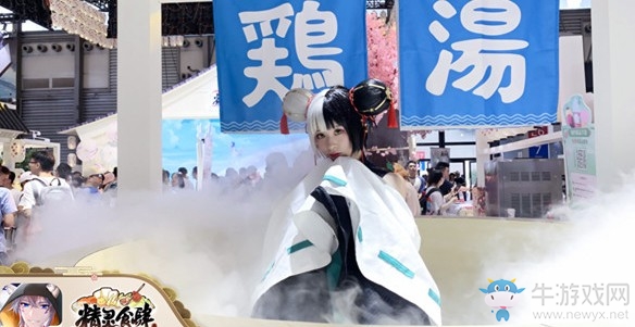來自靈界的美顏暴擊！《精靈食肆》Coser亮相ChinaJoy