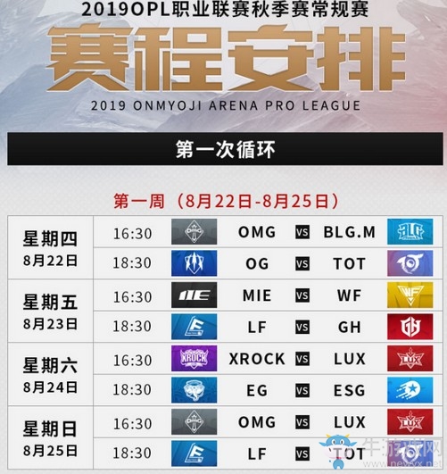 再聚平安京！OPL秋季賽戰(zhàn)火再燃