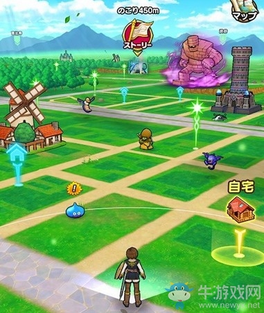 行走類手游《勇者斗惡龍WALK》將于9月12日推出