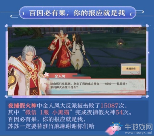 《狐妖小紅娘》手游終測(cè) 趣味數(shù)據(jù)大盤(pán)點(diǎn)