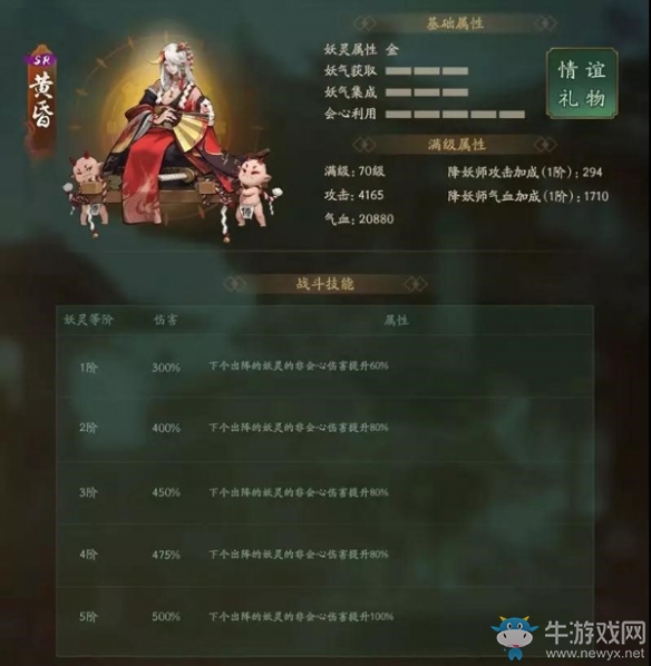 紅裳似火近斜陽《神都夜行錄》限定SR妖靈“黃昏”詳解